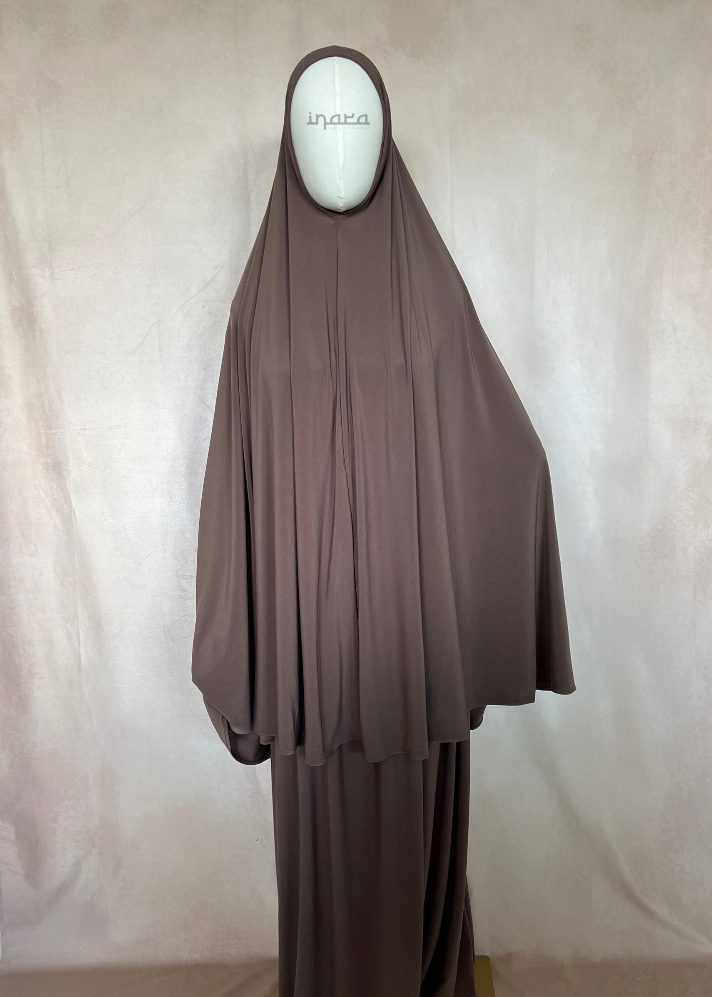 Khimaar set Oak Brown | Premium Jersey