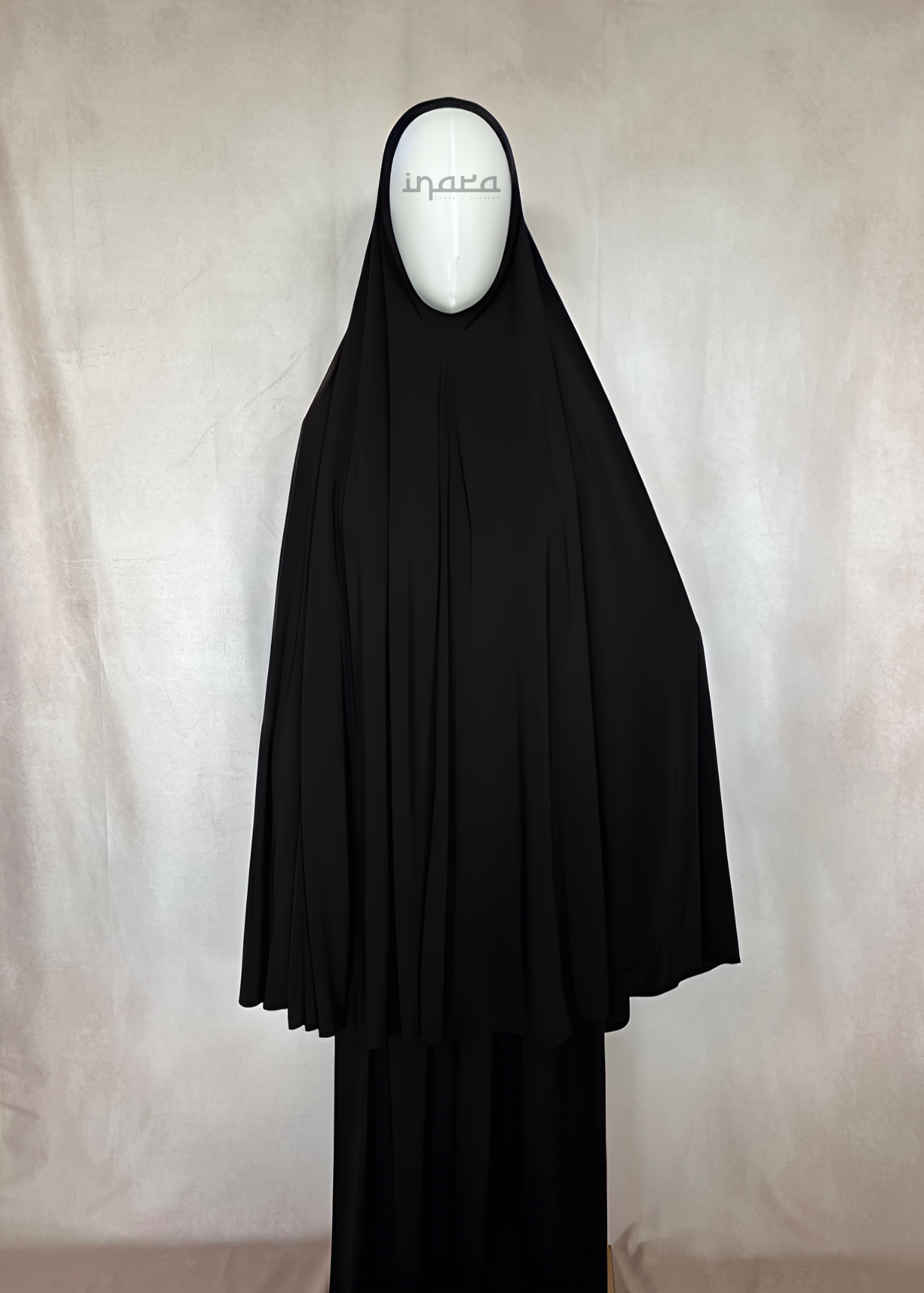 Khimaar set Black | Premium Jersey