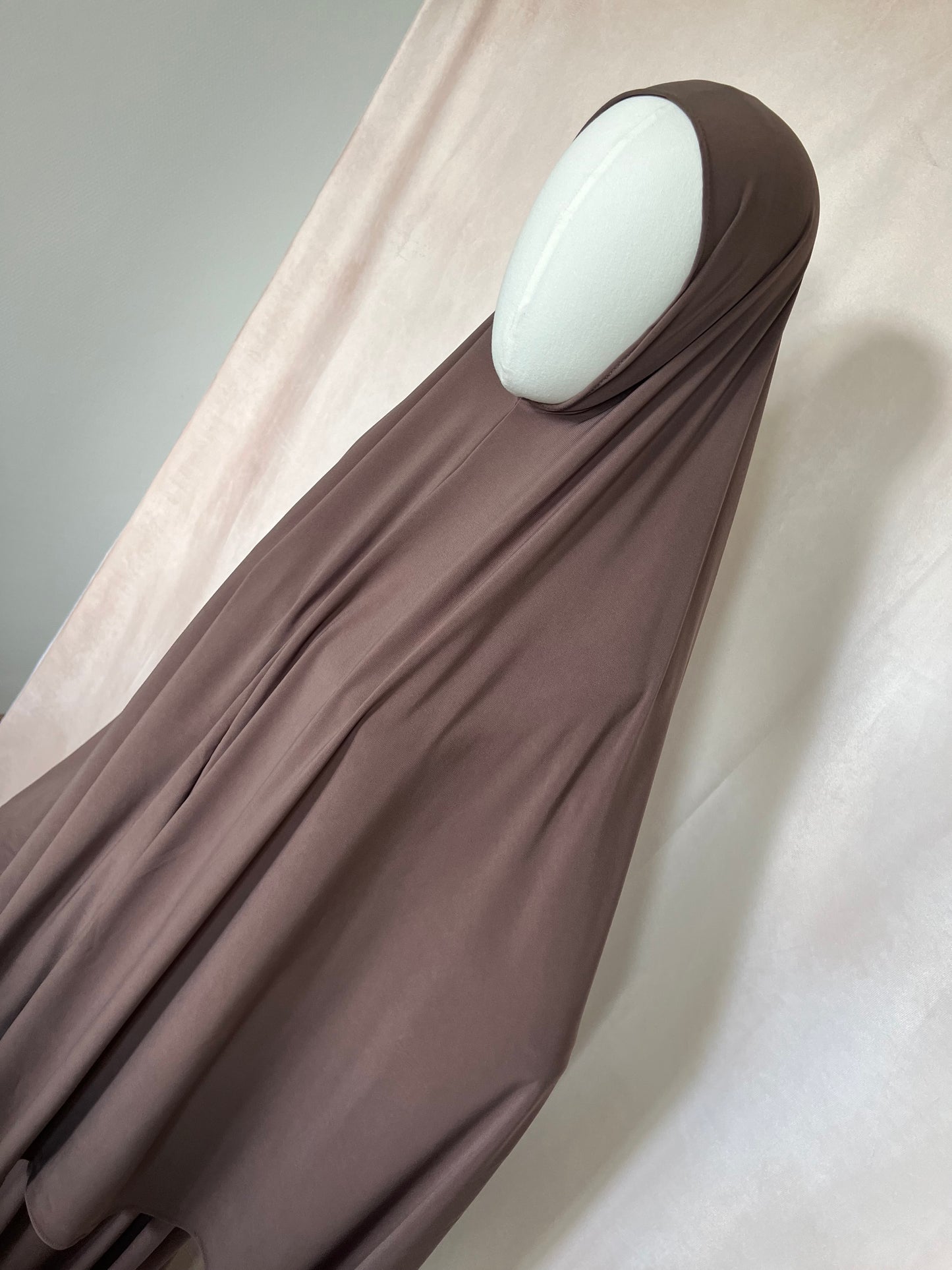 Khimaar set Oak Brown | Premium Jersey